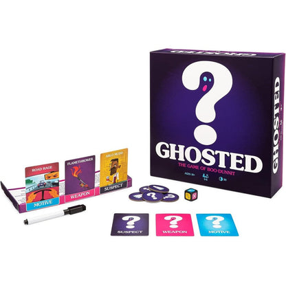 Ghosted Game Of Boo-Dunnit Board Game