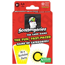 Scattergories Card Game Board Game