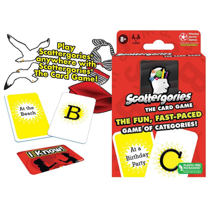 Scattergories Card Game Board Game