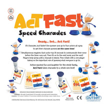Act Fast Speed Charades Game Board Game