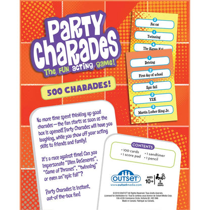 Party Charades Board Game