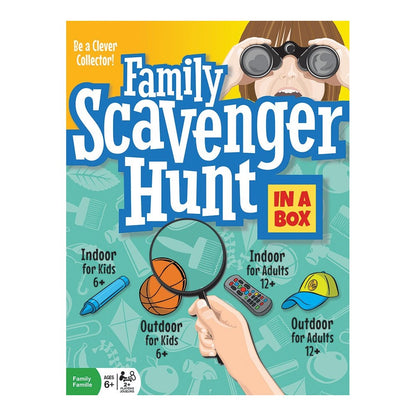 Family Scavenger Hunt Board Game