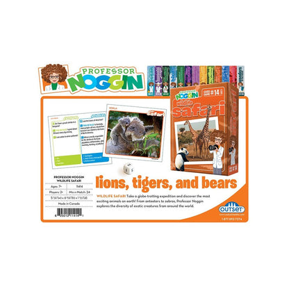 ProfNoggin's Wildlife Safari Board Game