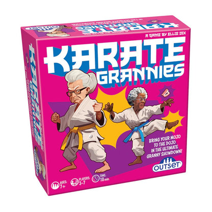 Karate Grannies Showdown Cardg Board Game