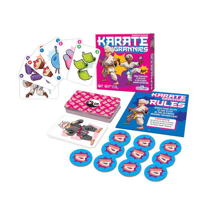 Karate Grannies Showdown Cardg Board Game