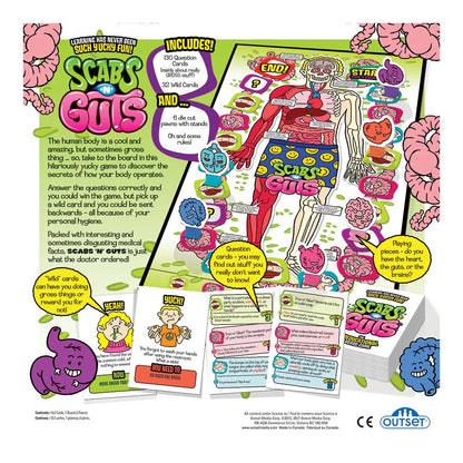 Scabs 'N' Guts Board Game Board Game