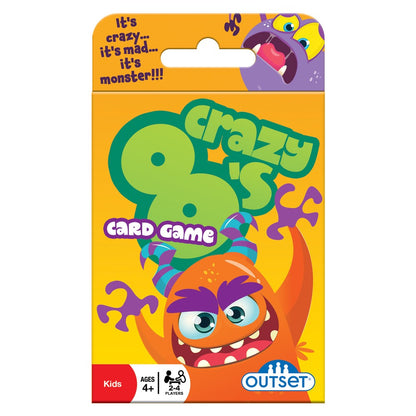 Crazy 8's Card Game Board Game
