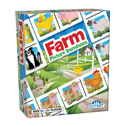 Picture Dominoes: Farm Board Game
