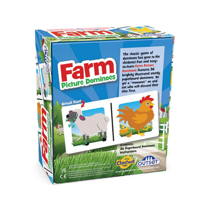Picture Dominoes: Farm Board Game