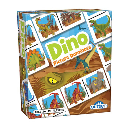 Picture Dominoes: Dino Board Game