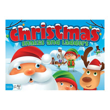 Christmas Snakes & Ladders Board Game