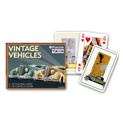 Vintage Vehicles Bridge Dbl D Board Game