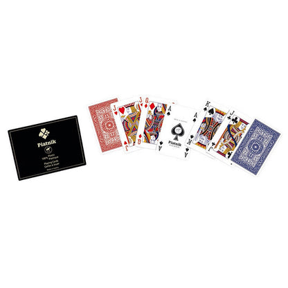 Bridge 100% Plastc 4 Index Dbl Board Game