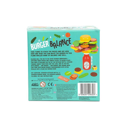 Burger Balance Stack 'Em High Board Game