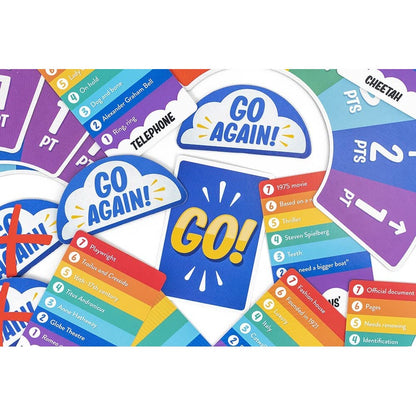 Rainbow Go Fast-Pace Trivia Gm Board Game