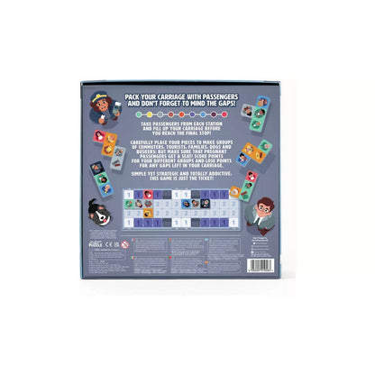Subway Squeeze Strategy Game Board Game