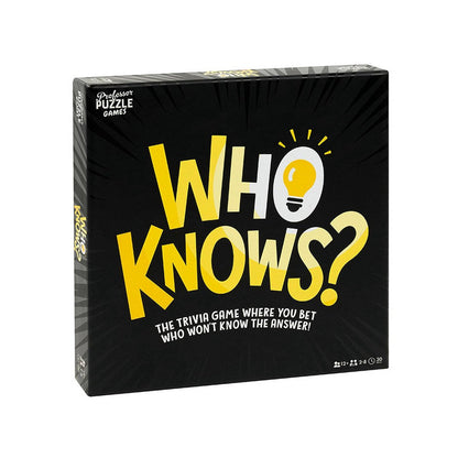 Who Knows? You Bet You Know Board Game
