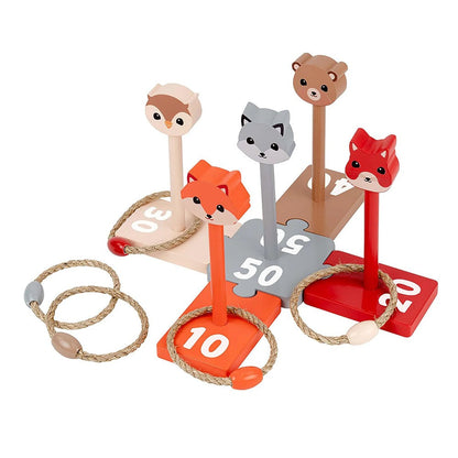 Animal Ring Toss Board Game