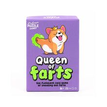 Queen Of Farts Flatulent Cardg Board Game
