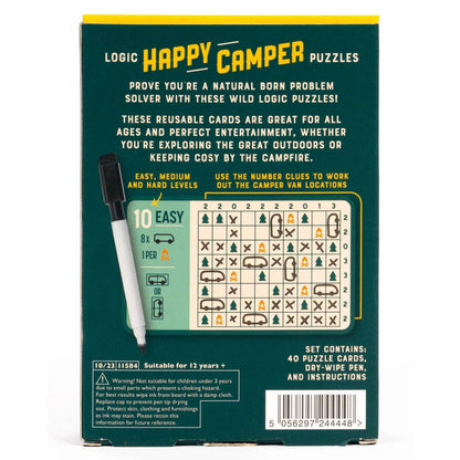 Happy Camper Logic Puzzles Board Game