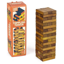 Toppling Tower Wood Game W/S Board Game