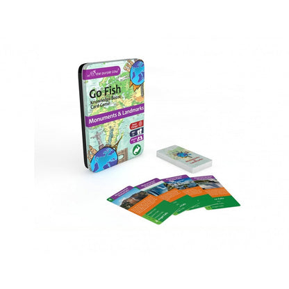 Go Fish Monuments & Landmarks Board Game