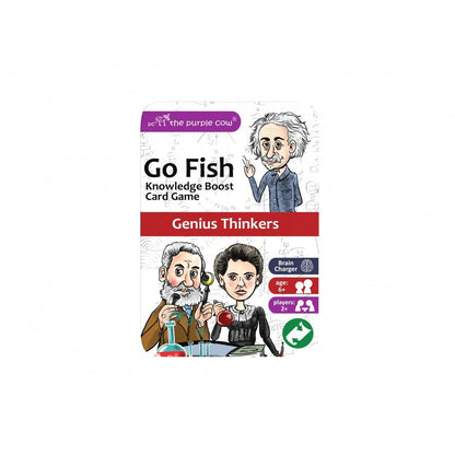 Go Fish Genius Thinkers Tin Board Game