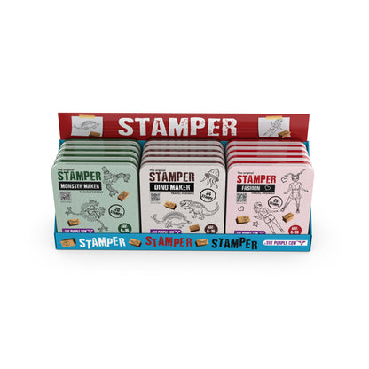 Stamper Dino Maker Travel Tin Toy