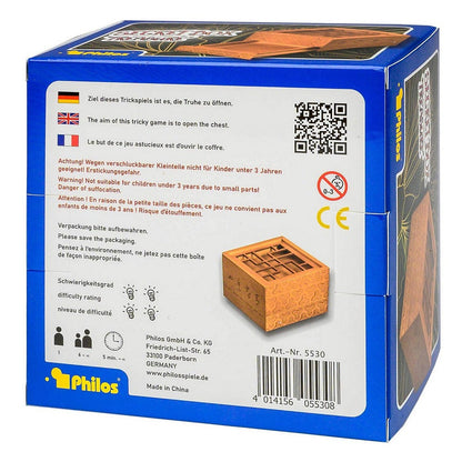 Puzzle Secret Box Bamboo Philos