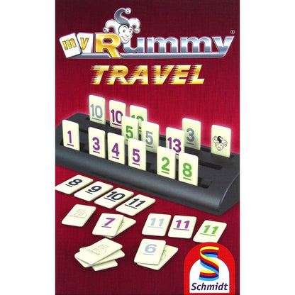 Rummy Travel W/Racks Schmidt Board Game