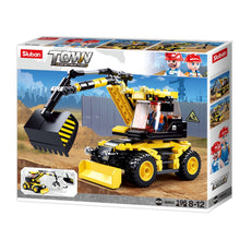 Town Excavator 196Pcs Toy