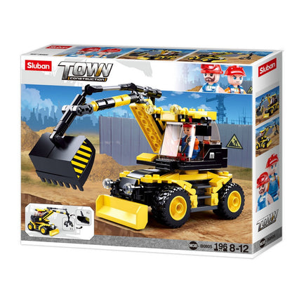 Town Excavator 196Pcs Toy