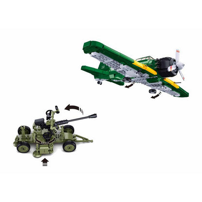 Ww2 A6M Zero Fighter 560Pc Toy