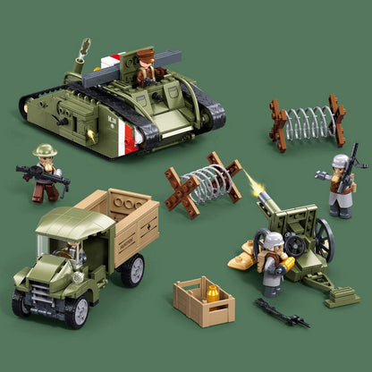 Army Ww1 Mark V Offensive Toy