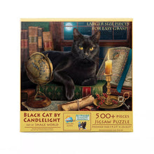Puzzle Black Cat By Cand/L 500PcXL