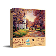 Puzzle Road By The Church 500Pc