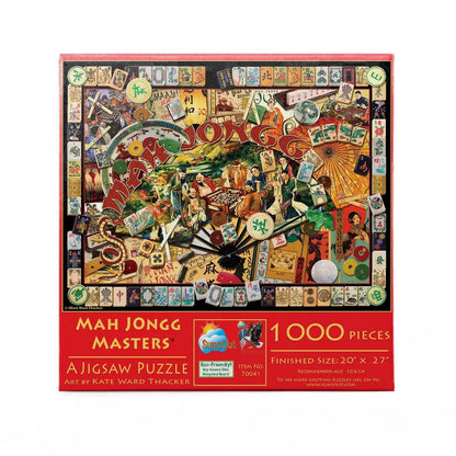 Puzzle Mah Jongg Masters 1000Pc