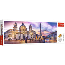 Puzzle Panorama Piazza Navona 500Pc