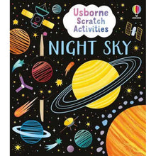 Night Sky Scratch Activity Bk Book