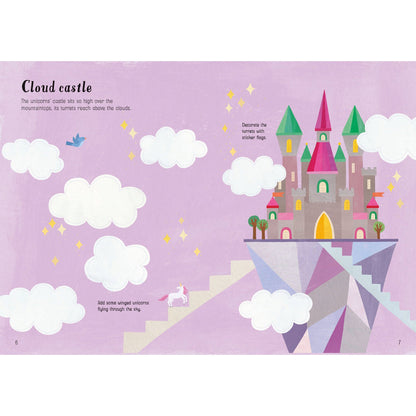 Little First Stickers Unicorn Book