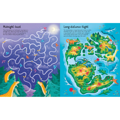 Dinosaur Mazes Book
