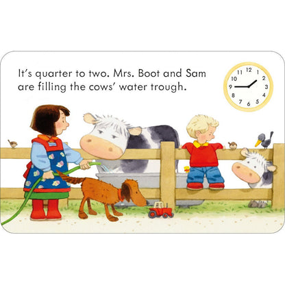 Telling The Time Flashcards Board Game