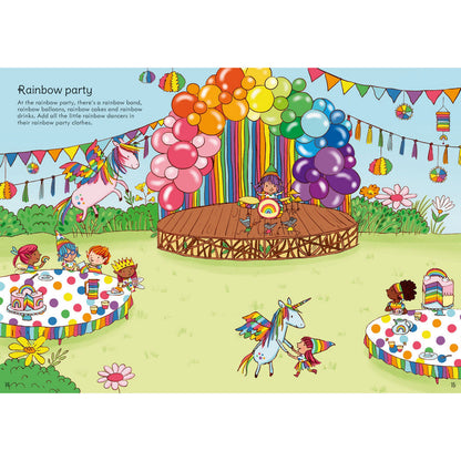 First Sticker Book Rainbows Book