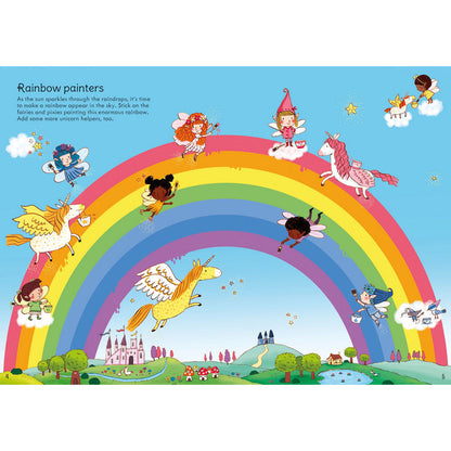 First Sticker Book Rainbows Book