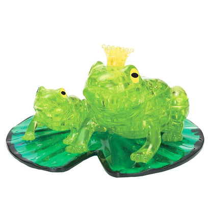 Puzzle 3D Frogs Green Crystal Puzzl