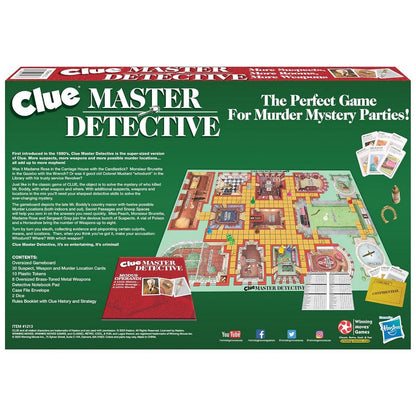 Clue Master Detective Board Game