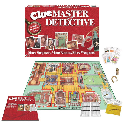 Clue Master Detective Board Game