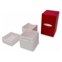 Ultra Pro: UP85570 Satin Tower AMZ 2-Pack Bundle White Red