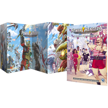 Power Rangers RPG A Glutton for Punishment Adventure & GM Screen Game