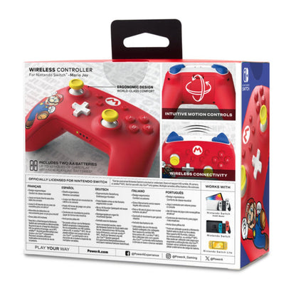 Power A Wireless Controller for Nintendo Switch Mario Joy